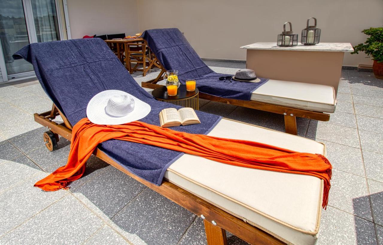 Luxury Penthouse Apartment Near The City Center Kandiye Dış mekan fotoğraf